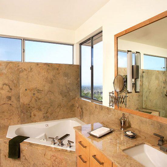 Mid-Century Modern Bathroom Design by HartmanBaldwin