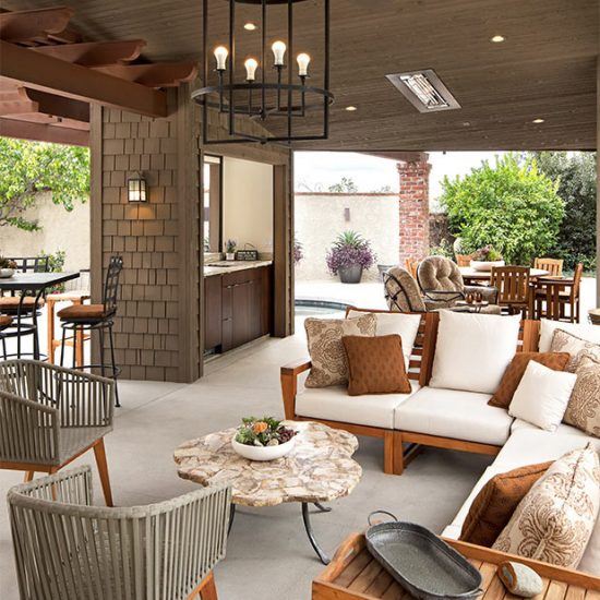 Luxury Outdoor Living Design by HartmanBaldwin