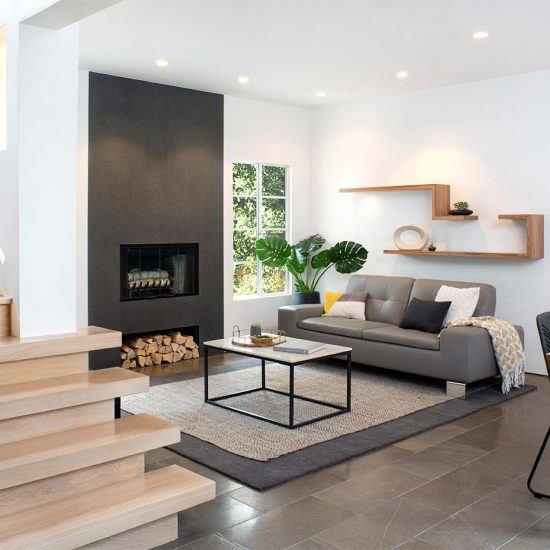 Modern Minimalist Living Room by HartmanBaldwin