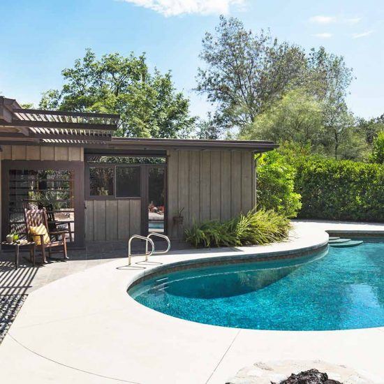 Mid-Century Modern Home with Post and Beam Architecture Outdoor Living by HartmanBaldwin