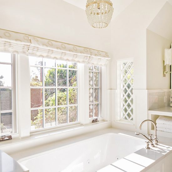 Hillside French Normandy Custom Bathroom Renovation Design Rebuild by HartmanBaldwin