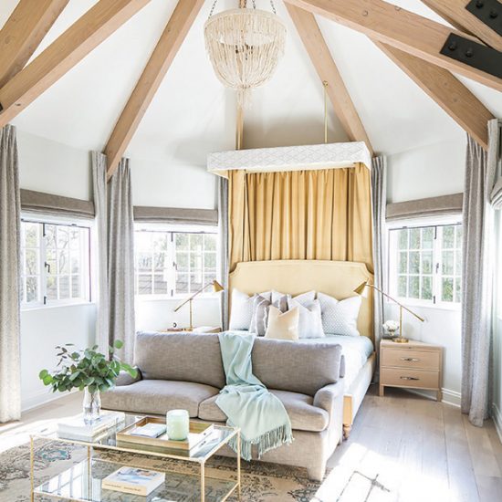 Hillside French Normandy Custom Bedroom Renovation Design Rebuild by HartmanBaldwin