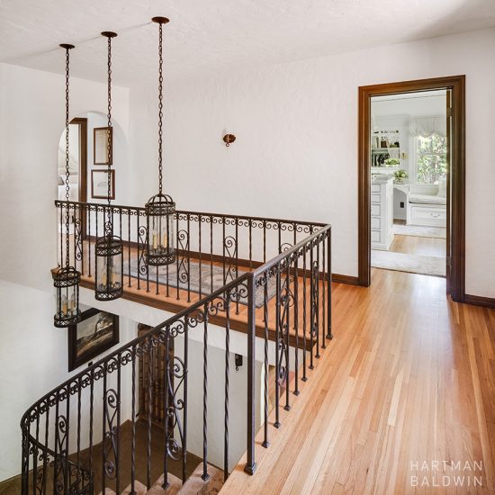 HartmanBaldwin Spanish Mediterranean Stairway Home Renovation