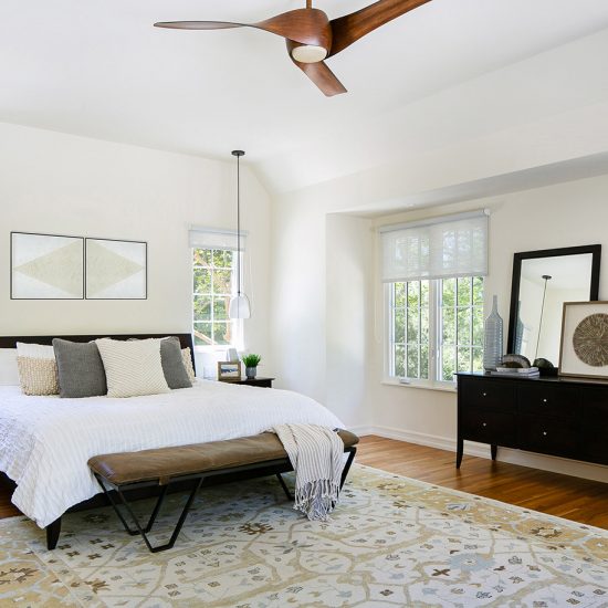 Rustic Contemporary Master Bedroom Remodel Design by HartmanBaldwin