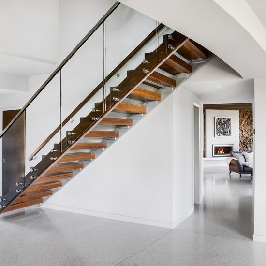 HartmanBaldwin Mid-Century Home Stairwell Renovation